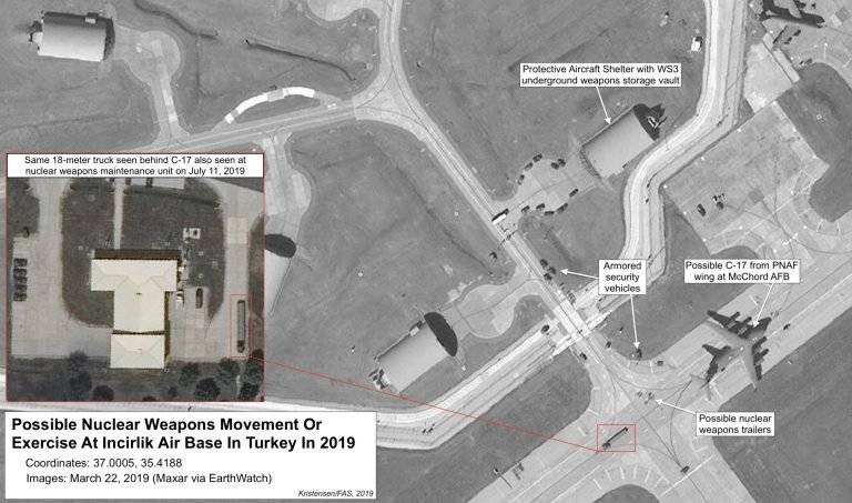 Вывезти из Турции ядерное оружие. В США прорабатывают план