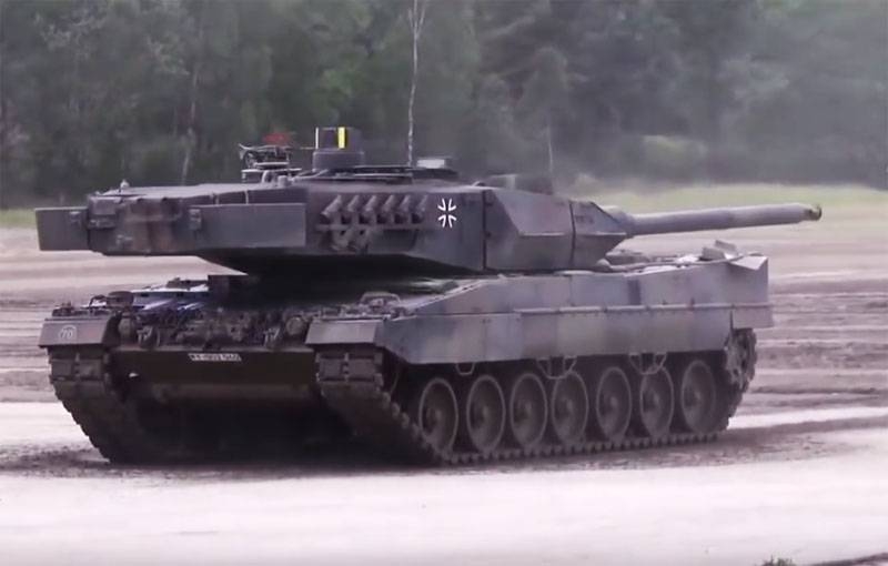 "Модернизация после событий в Крыму": The Bundeswehr was the first modernized tank Leopard 2A7V
