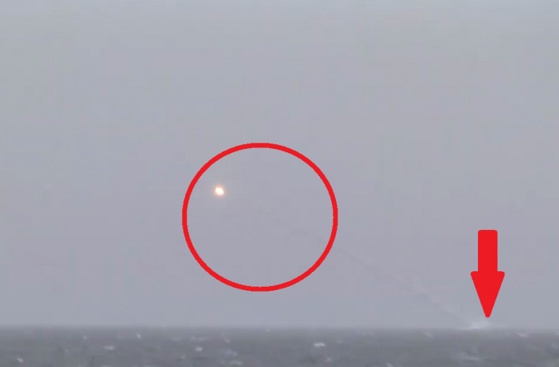 Минобороны РФ опубликовало видео пусков крылатых ракет «Calibre» en el Mar Negro