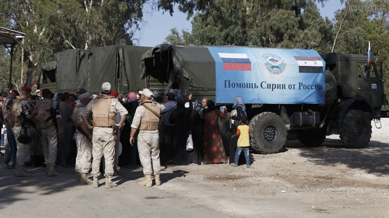Nouvelles de Syrie 6 Octobre 22.30: в Сирию прибыло 150 тонн гуманитарной помощи, боевики штурмовали офис телекомпании в Багдаде