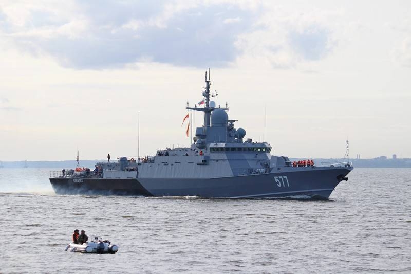 МРК "Советск" проекта 22800 Каракурт вошёл в состав Балтийского флота
