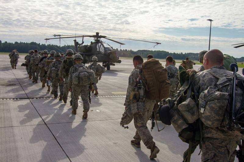 NATO announced the largest deployment of US Army in Europe