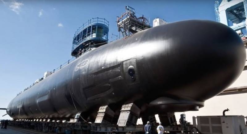 The US Navy put into service a new generation of submarine USS Oregon
