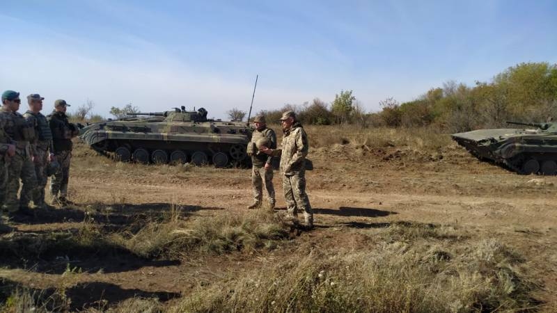 In Ukraine, the withdrawal conditions referred to in the Donbas