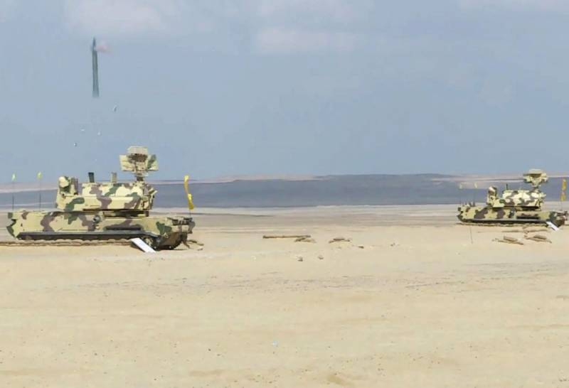 В Египте проведены тренировки ПВО с использованием ЗРК "Тор-2МЭ"