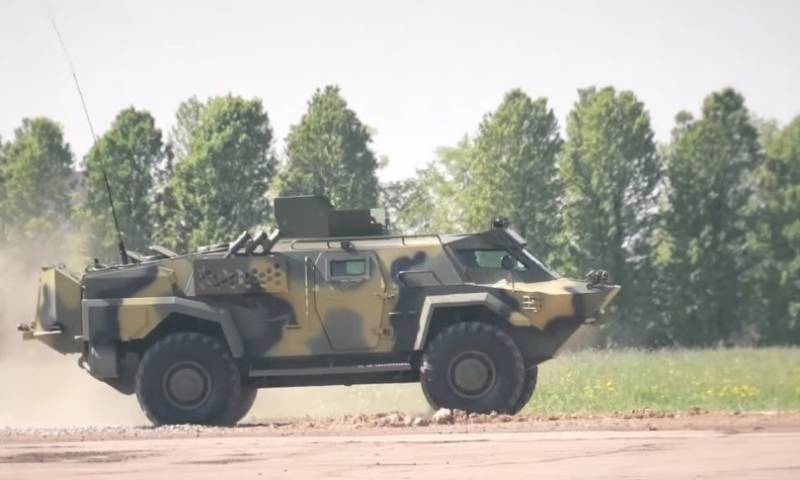 Первые белорусские БТР "Кайман" We tested in exercises in Russia