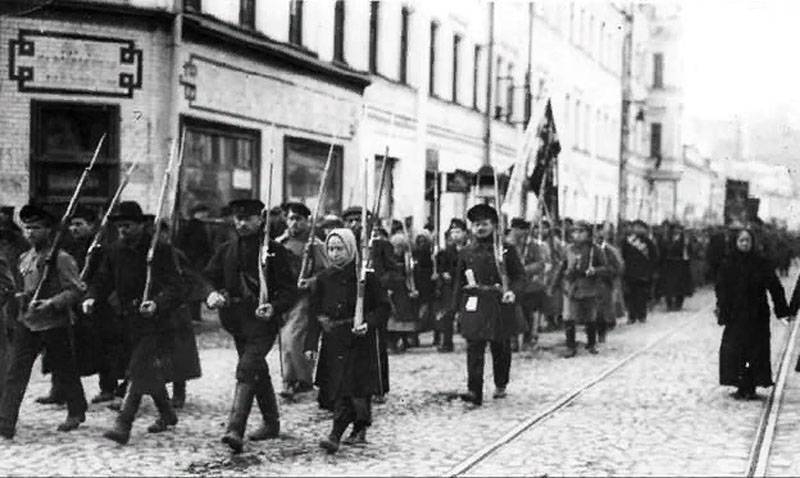 The anniversary of the Great October Socialist Revolution