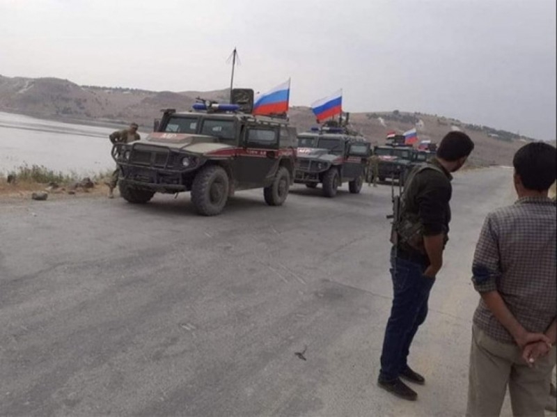 Patrol Russia and Turkey does not allow Kurdish rebels start fighting in the north of Syria
