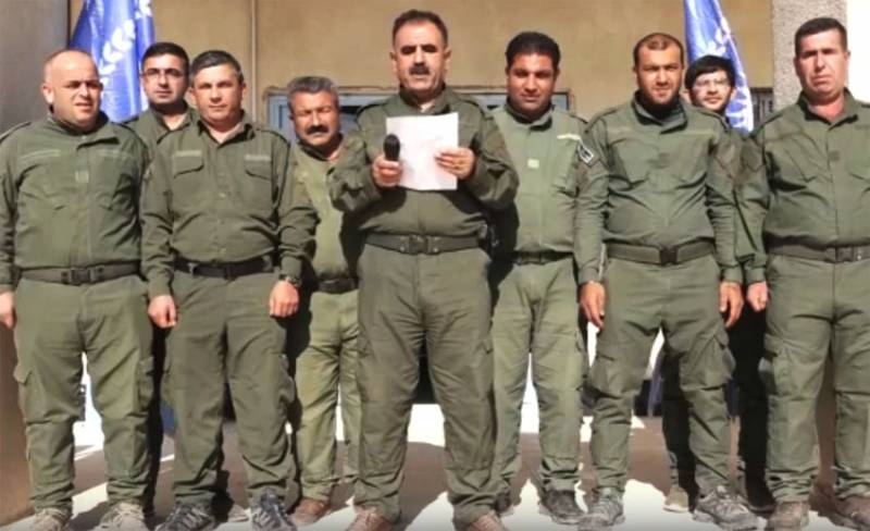 Kurdish police issued an appeal concerning the Russian military attacks on police