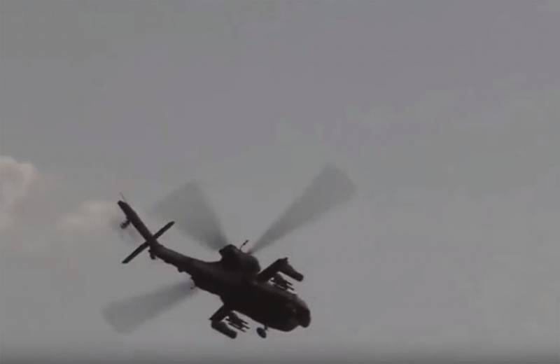 Хуситы публикуют видео уничтожения саудовского вертолета AH-64 "Апач"
