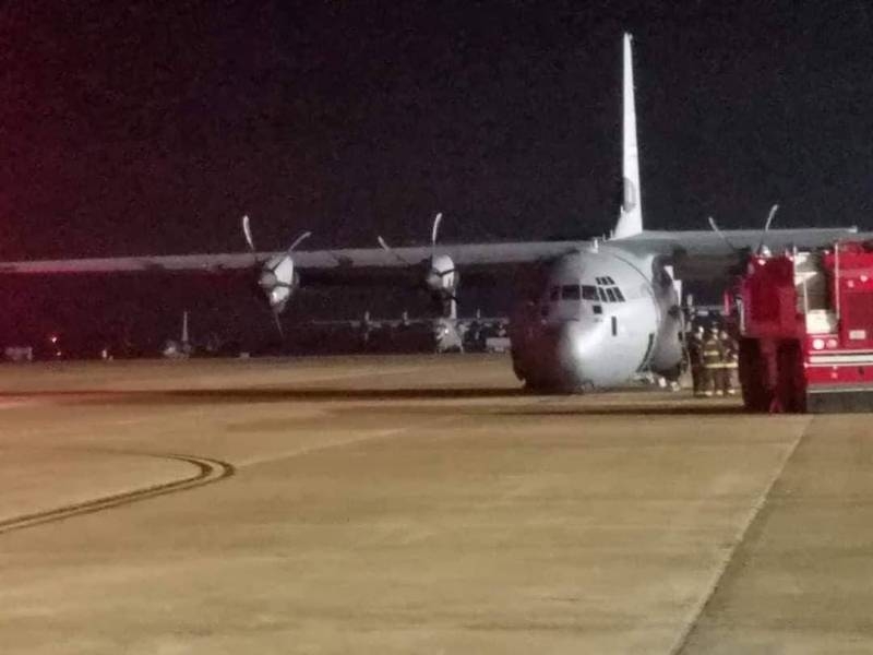C-130 "пропахал" носом ВПП: 2 аварии в ВВС США за текущую неделю
