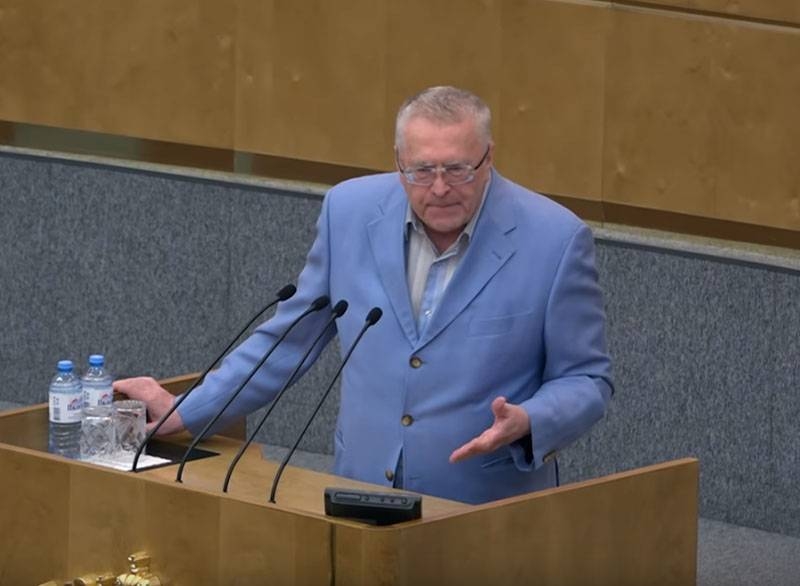 Zhirinovsky suggested not penalize the Russians for exceeding the limits of permissible self-defense