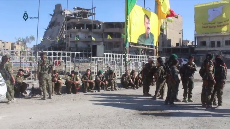 Kurdish PKK terrorists set fire to the north of Syria, to disrupt the dialogue with Damascus