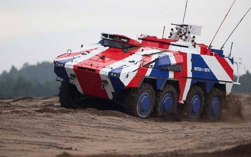 The British Ministry of Defense announced the purchase of 500 БТР GTK Boxer 8х8