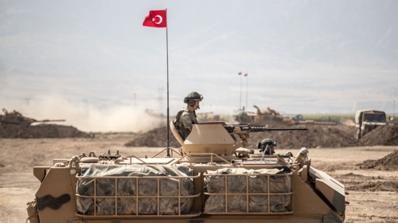 US support for Kurdish rebels provoked the Turkish military operation in Syria