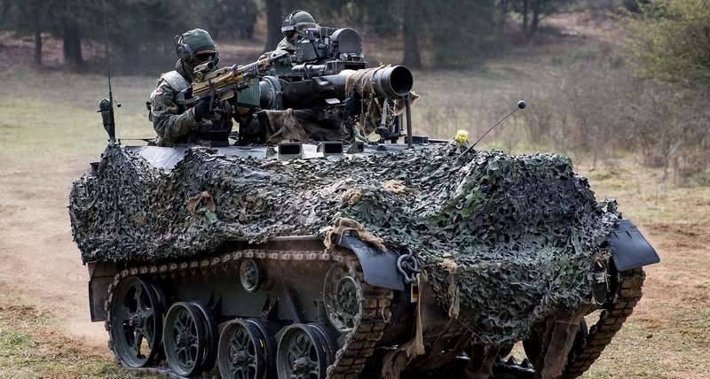 German troops get upgraded wedgies Wiesel-1