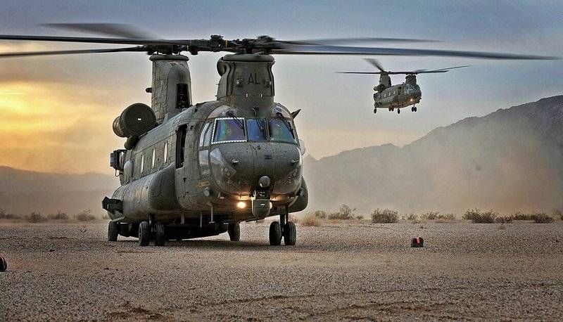 US lost a helicopter and two military personnel in Afghanistan