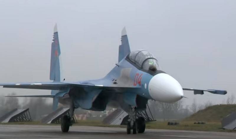 Белорусский "эксперт" раскритиковал российский истребитель Су-30СМ