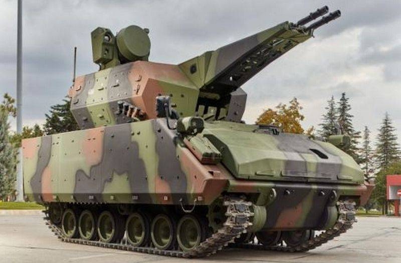 The Turkish army has started to receive anti-aircraft short-range Korkut