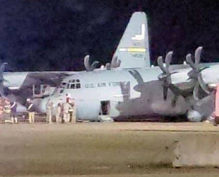 C-130 "пропахал" носом ВПП: 2 аварии в ВВС США за текущую неделю