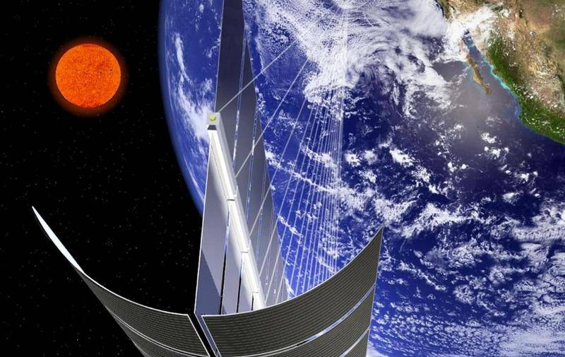 The US Army ordered the development of the transmission system from space