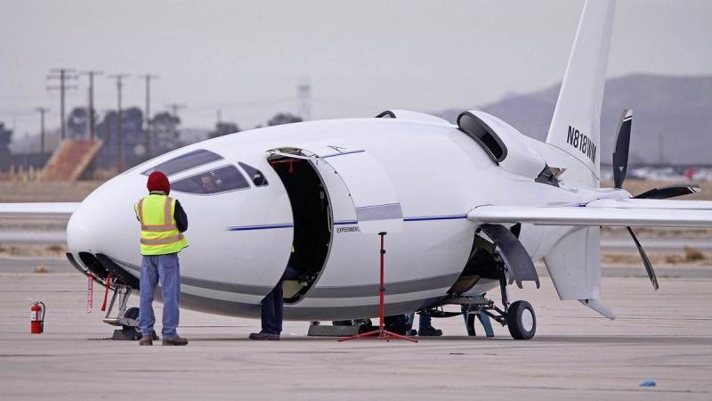 Засекреченный американский самолет Celera 500L совершил первый полёт