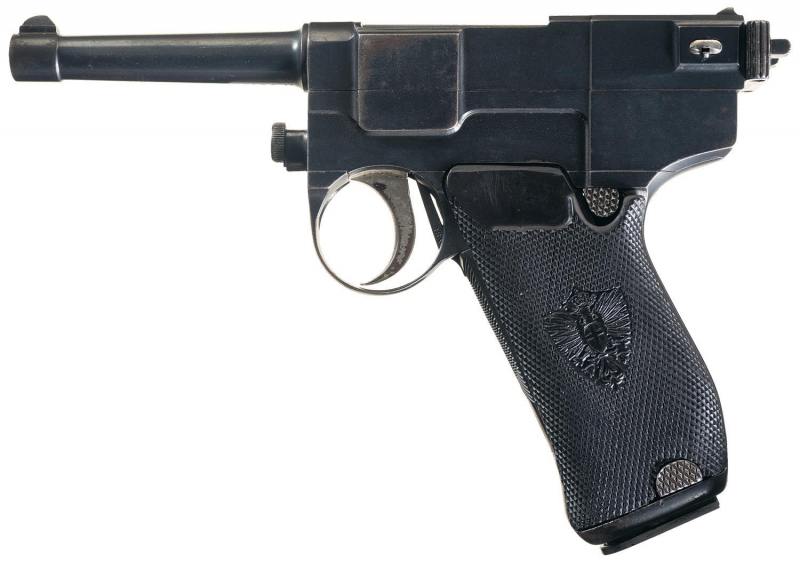 historia de las armas: итальянский «Parabellum» Glisenti M1910 