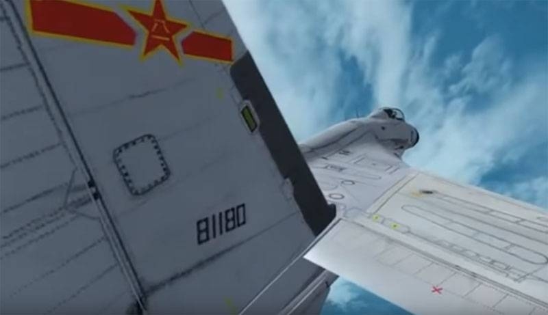 Китайский вариант Су-27 получил радар с АФАР "для отслеживания целей в трёх стихиях"