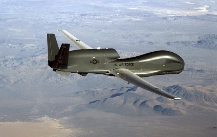 US drone was seen at the Russian border in the Leningrad region
