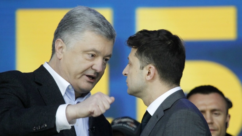 Who was imprisoned for raping a girl MP Zelensky turned defector from Poroshenko