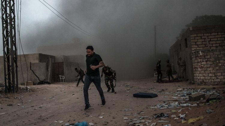 US disregard the international law, нарушая покой мирных жителей Ливии под предлогом «борьбы» с ИГ*