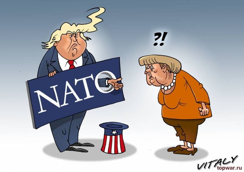 Germany, frustrated America. Convergence of Germany and Russia