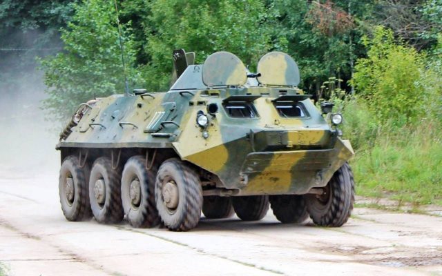 BTR-60: the world's first series-axle vehicle armored personnel carrier 