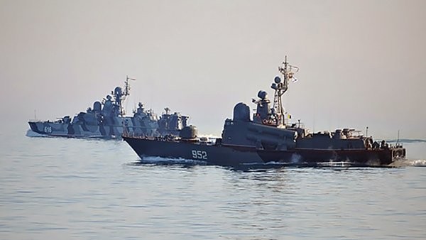 Teachings of the Black Sea Fleet in the Crimea was successfully completed