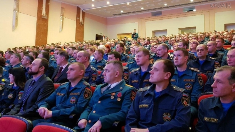 Chapter LNR awarded distinguished employees of Ministry of Emergency Situations