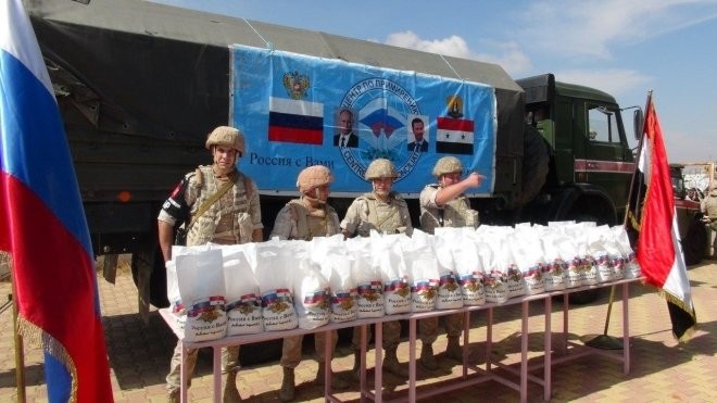 Former refugees thanked the Russian Federation for humanitarian aid after the release of the IG Palmyra *