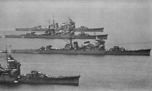 Боевые корабли: японские тяжёлые крейсера типа «Мёко» 