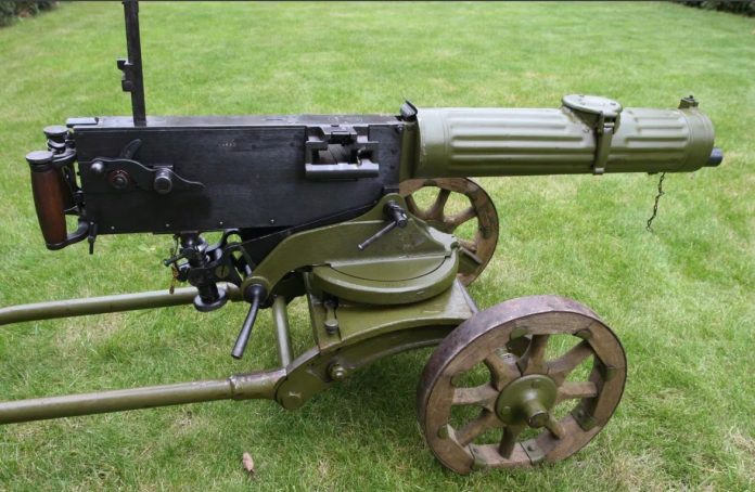 Arsenal de la Primera Guerra Mundial: ametralladora máxima 