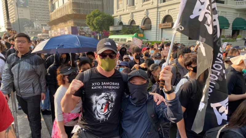 FAN helped China to repel the attack on the Ukrainian neo-Nazis Hong Kong