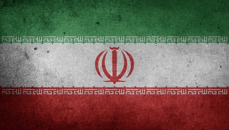 The representative of Iran's supreme leader tweeted Iranian flag image