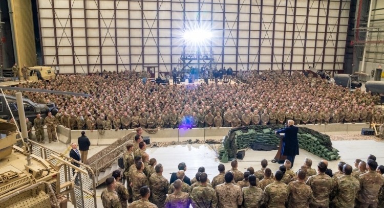 The United States began redeployment to the Middle East more 4 thousands of troops