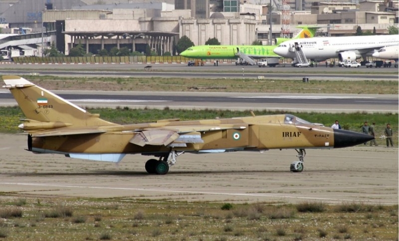 Iranian Air Force planes were scrambled after the attack US bases in Iraq