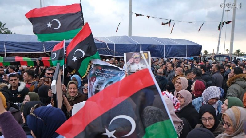 Anti-Turkish meeting was held in Benghazi