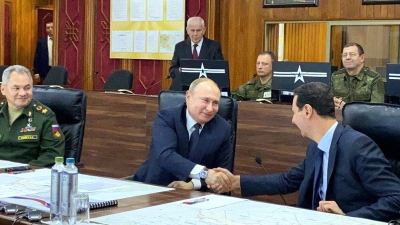 Political scientist Zhuravlev called Putin's visit to Damascus vivid diplomatic move
