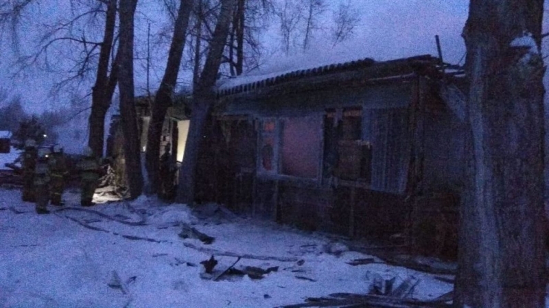 Девять человек погибли на пожаре в Томской области