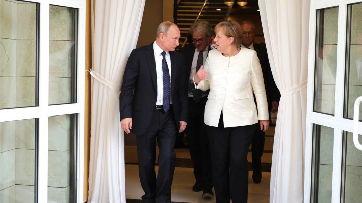 Встреча Путина и Меркель повлияет на возвращение Ирана за стол переговоров