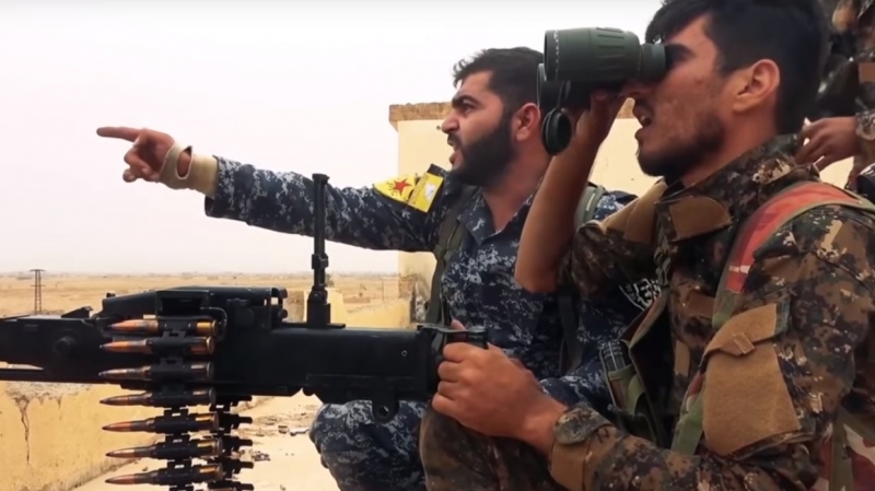 Kurdish rebels are trying to negotiate with yesterday's opponents in Syria