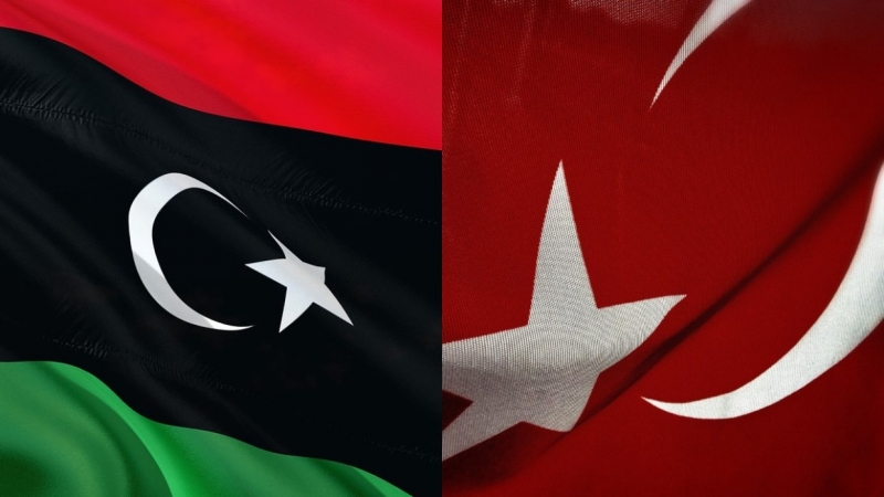 Turkish military support for terrorists PNS Libya in January in detail