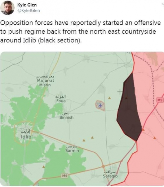 Events in Idlib: Turkey deploys air defense system at the border, CAA thronging militants in southern province