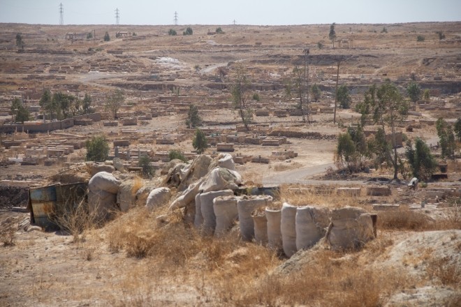 The ancient city of Ebla was released by the government of Syria Army fighters